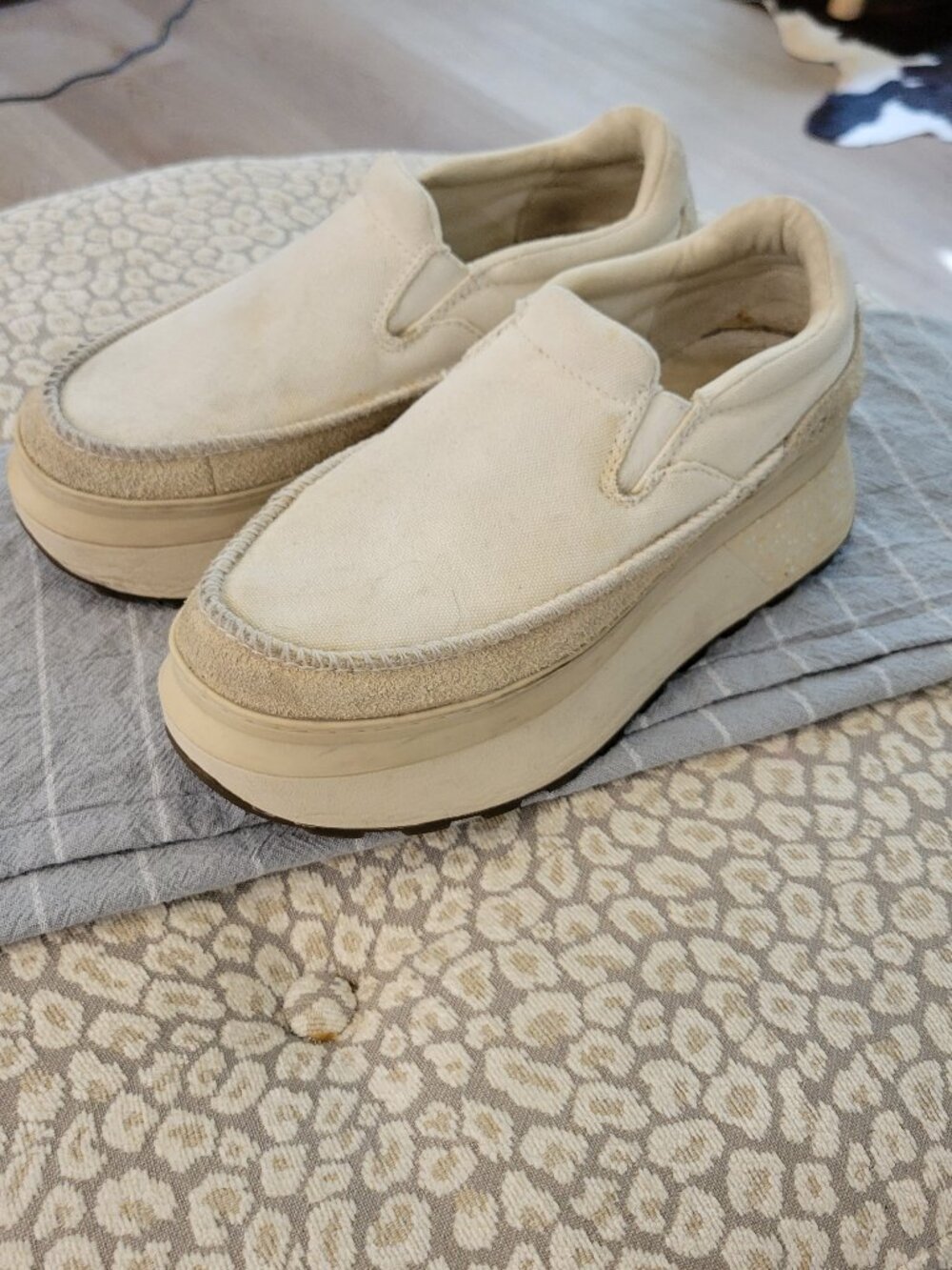 UGG Platform Canvas Shoes